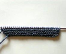 Следки спицами