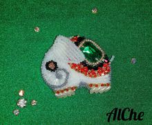 Брошь-слоник