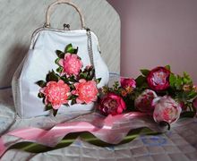 Сумочка "Пионы"