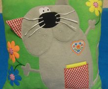 Декоративная подушка "Какой хороший день...!"