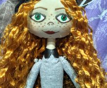 Девушка Злата из Франции(Куколка тыквоголовка)