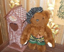 Мишка тедди, Крепыш. авторская игрушка.