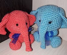 Вязаные зверята