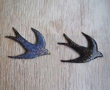 брошь ласточка