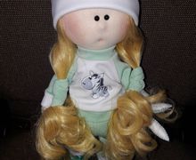 Кукла интерьерная ручной работы