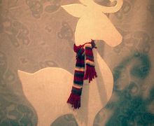 Олень новогодний