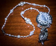 Кулон "Снежная сова"