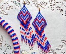 Серьги морские