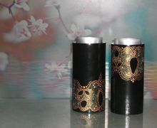 Подсвечники "Золотое кружево"