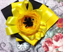 Брошь "Лимонный рай"