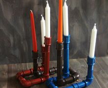 Подсвечник в стиле лофт