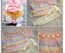 Комплект в пастельных тонах "КАРАМЕЛЬКА" 12 мес.