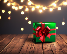 How to make a gift for Christmas