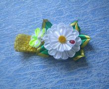 ромашка с бабочкой