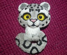 брошь "Барс"