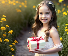 How to make a gift for flower girl