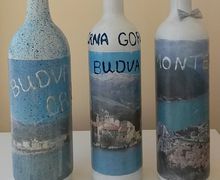 сувенирные бутылки из Черногории