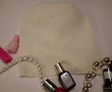 Женская шапка бини