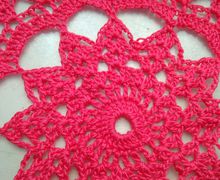 Салфетка ажурная