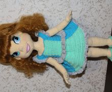 Вязаная кукла Пенелопа (46 см)