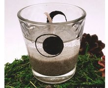 "Лунные фазы" гелевая свеча 8 часов время горения