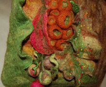 сумка валяная "Осенний Блюз"