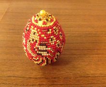 Яицо из бисера