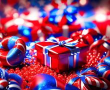 How to make a gift for 4th of July