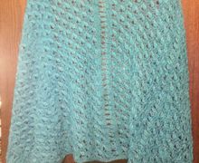 Палантин "Морские волны"