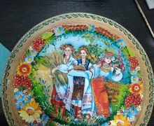 декоративная тарелка