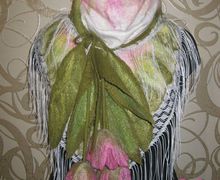 бактус валяный "Весенняя фантазия"