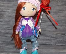 Девочка с сердечком