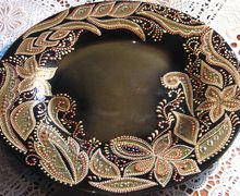 Тарелка декоративная