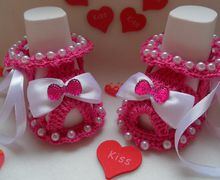 Пинетки-сандалики "Бусинки"