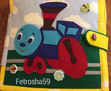 Книжка из фетра для мальчика