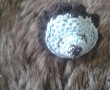 Ёжик-амигуруми