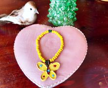 Браслет из бисера "Бабочка 2"