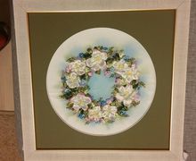 веночек с цветами яблони