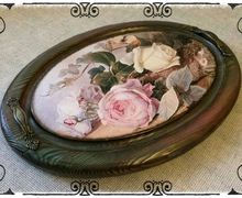 Поднос с розами