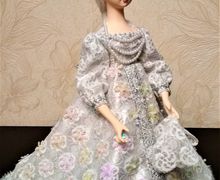 Кукла-шкатулка Снегурочка