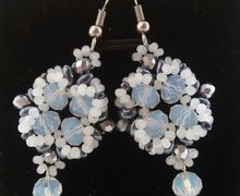 Серьги "Лунный свет "