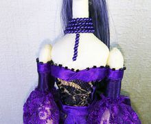 Интерьерная кукла-тряпиенс "Вайолет"