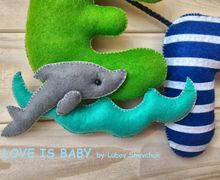 Буковки из фетра "Егорка"