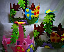 Пасхальные корзиночки