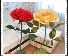 Розы гиганты из фоамирана