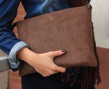 Клатч из натуральной кожи