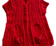 Жилет для девочки