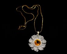 Кулон "Ромашка"