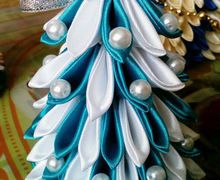 Ёлочка канзаши