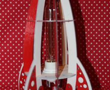 Космическая настольная лампа "Ракета".